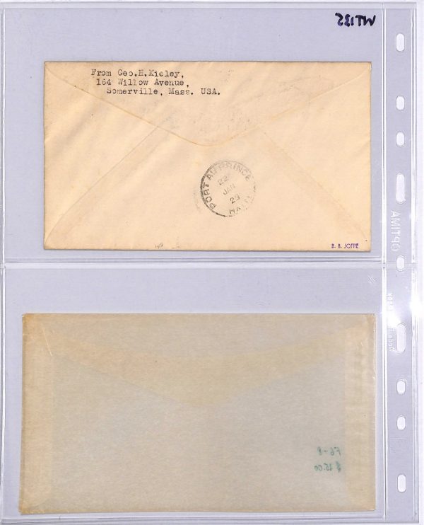 USA Air 1929 Cover 2c Aeronautics PAA FIRST FLIGHT Miami-Haiti MULLER #261 WT135 - Image 8