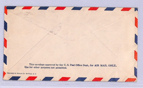 USA Air 1929 Cover *FLYING BOAT* FIRST FLIGHT Chicago Airport-Lake Front WT137 - Image 4