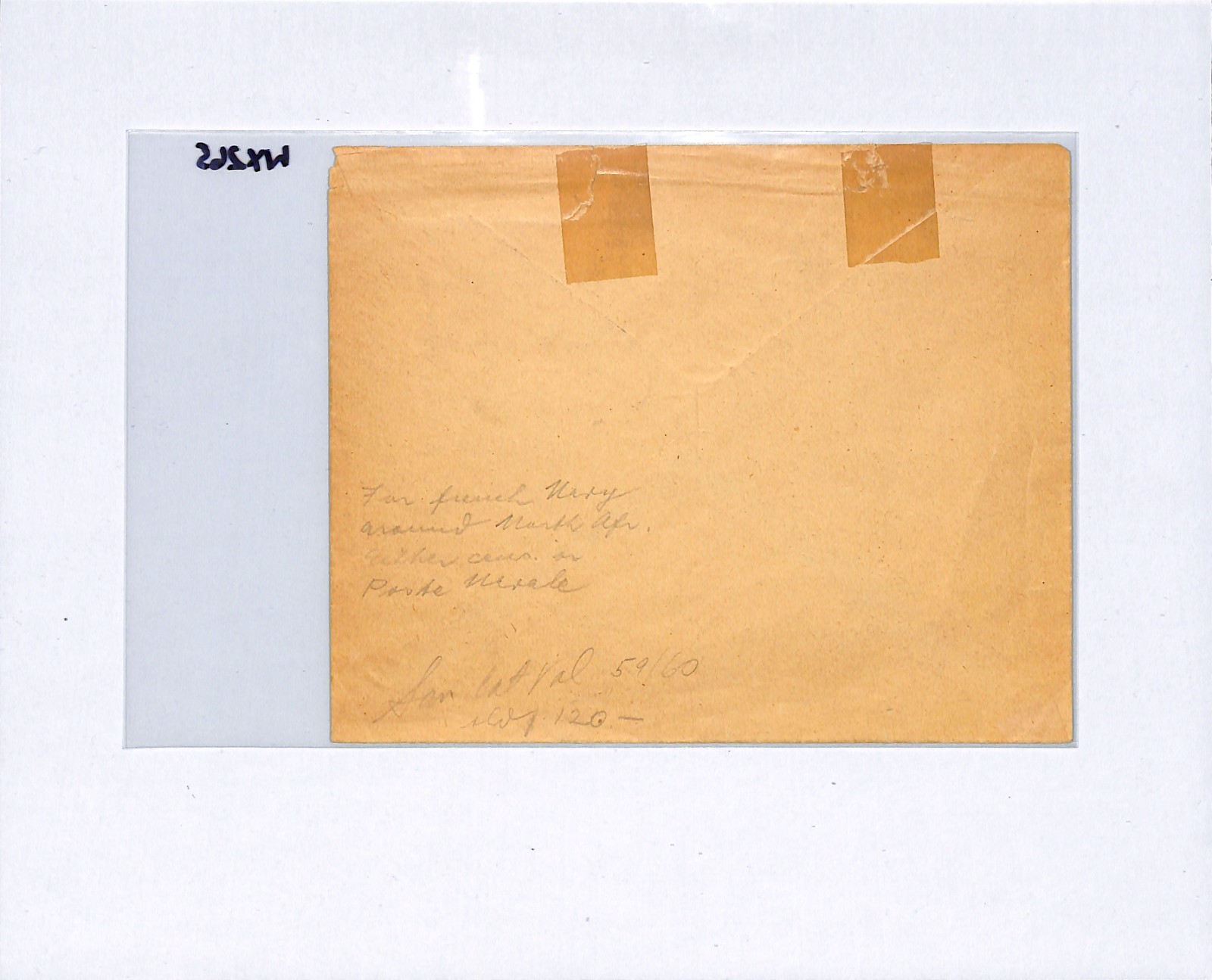 USA Air 6c Overprint *RF* LIBERATION FRANCE WW2 Cover 1944 NAVAL POST CDS WX265 - Image 6