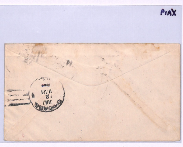 USA Air Mail 1925 *LEXINGTON SET*{3} Cover FIRST NIGHT FLIGHT NYC-Chicago XA19 - Image 8