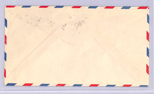 USA Air Mail Cover *EARLE OVINGTON* SIGNED FIRST FLIGHT Tucson LA 1930 WT134 - Image 4