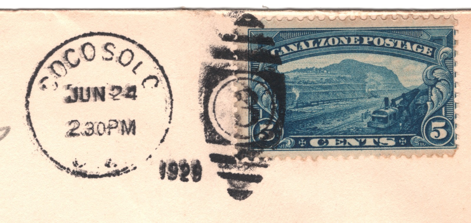 USA CANAL ZONE 1929 FDC 5c Gaillard Cut AIR Cover *PRE-ISSUE DATE* Usage? YH325 - Image 8