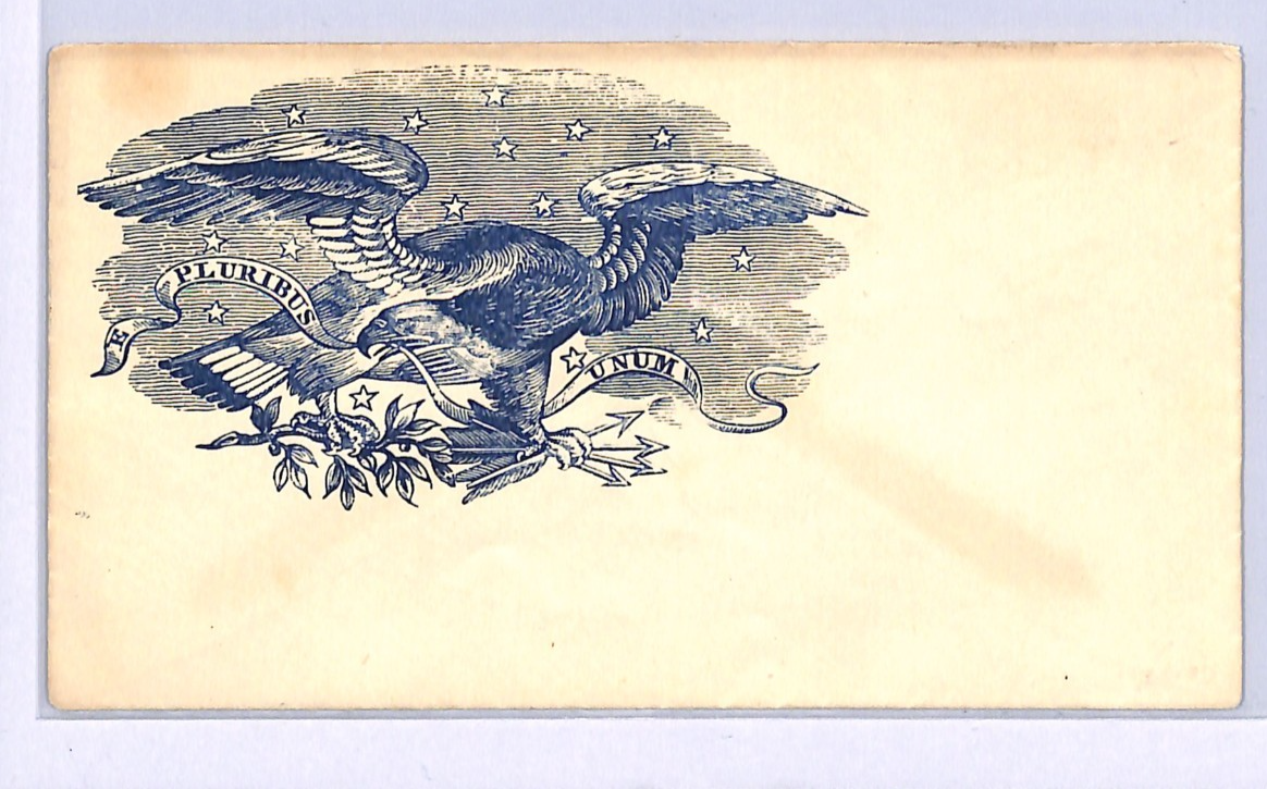 USA CIVIL WAR PATRIOTIC Illustrated EAGLE *PLURIBUS UNUM* Propaganda BIRDS WF139 - Image 4