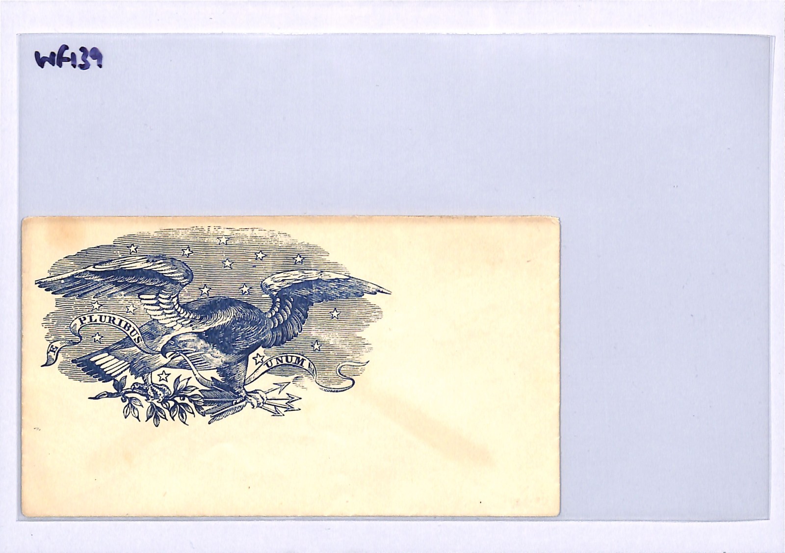 USA CIVIL WAR PATRIOTIC Illustrated EAGLE *PLURIBUS UNUM* Propaganda BIRDS WF139 - Image 6