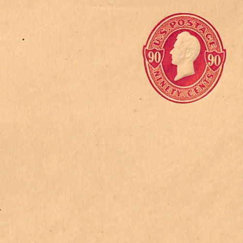USA Classic Cover 90c Carmine PERRY Postal Stationery Entire Envelope Unused VM3 - Image 7