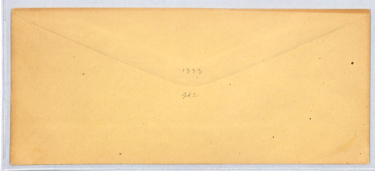 USA Classic Cover 90c *Grey-Lilac*? PERRY Postal Stationery Entire Envelope VM7 - Image 6