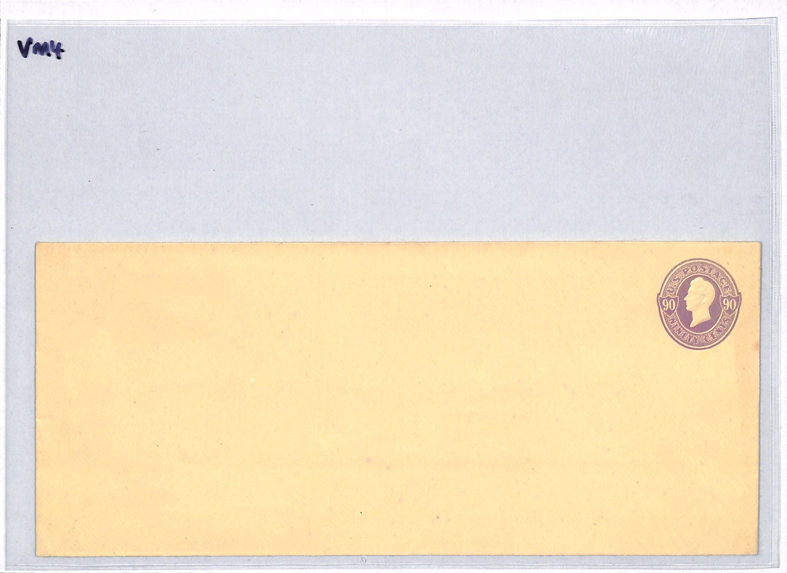 USA Classic Cover 90c Purple PERRY Postal Stationery Entire Envelope Unused VM4 - Image 7