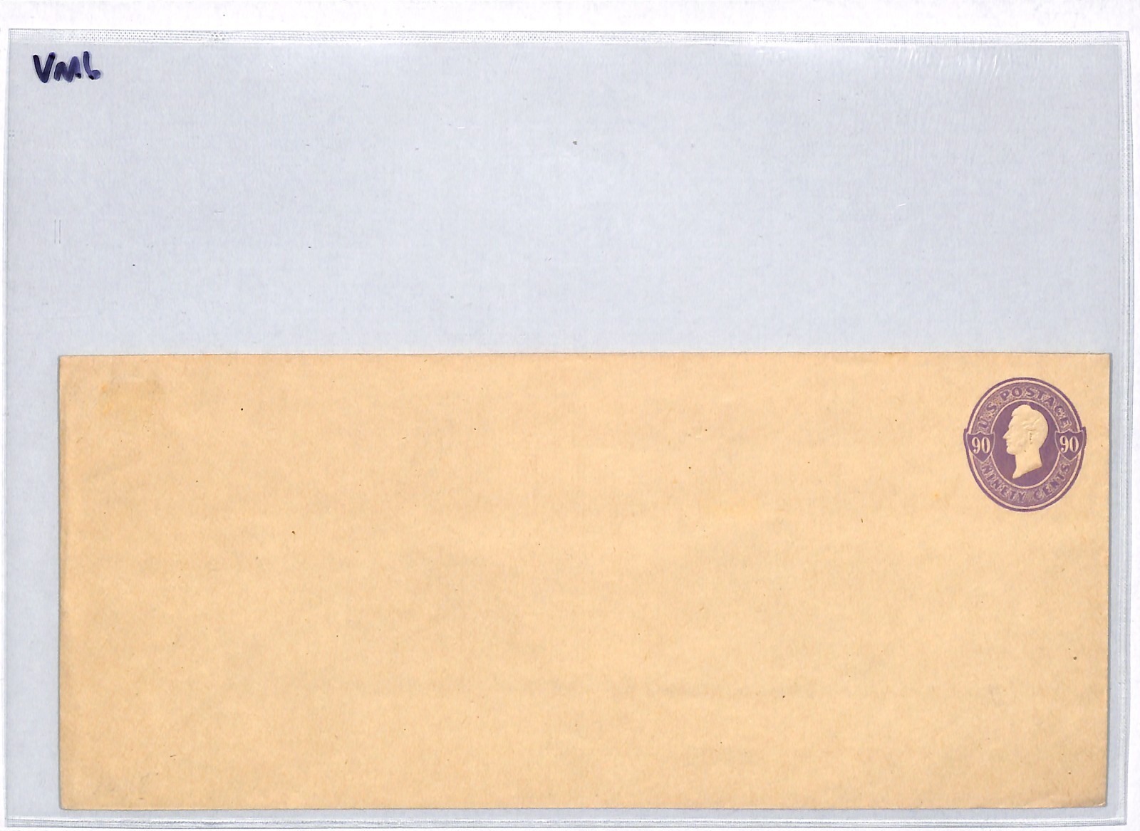 USA Classic Cover 90c Purple PERRY Postal Stationery Entire Envelope Unused VM6 - Image 8