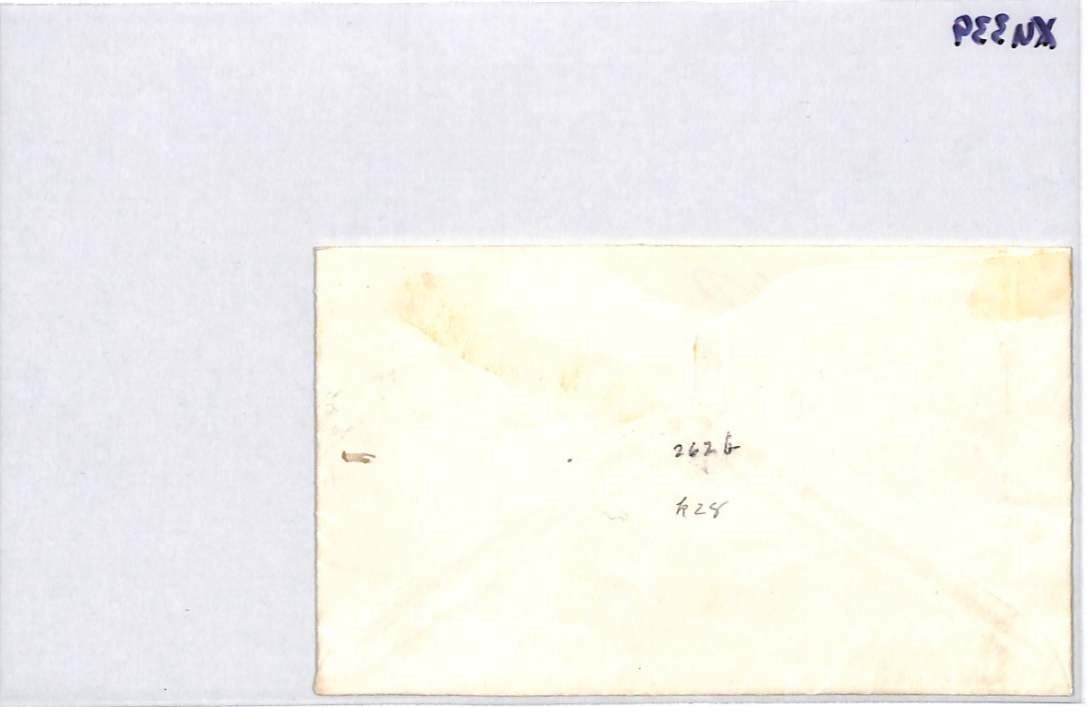 USA Classic Cover *BRIGHT BLUE* FANCY CANCEL Stationery 3c EBENSBURGH PA XU339 - Image 15