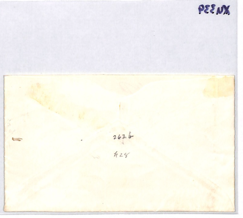 USA Classic Cover *BRIGHT BLUE* FANCY CANCEL Stationery 3c EBENSBURGH PA XU339 - Image 10