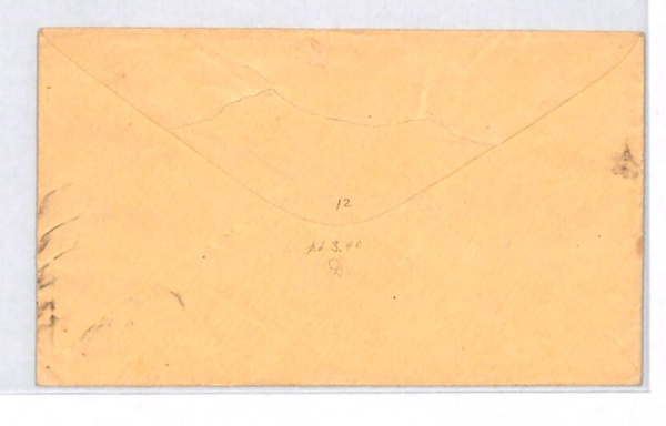 USA Classic Stationery Cover 3c Raleigh NC *Fort Defiance* NORTH CAROLINA XU156 - Image 5