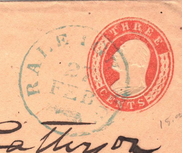 USA Classic Stationery Cover 3c Raleigh NC *Fort Defiance* NORTH CAROLINA XU156 - Image 8