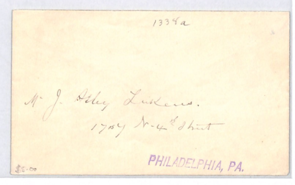 USA Cover 1c Blue ERROR *TWO MISPLACED DIES* Postal Stationery Envelope XU266 - Image 4