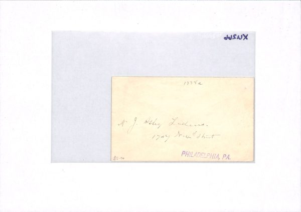 USA Cover 1c Blue ERROR *TWO MISPLACED DIES* Postal Stationery Envelope XU266 - Image 7