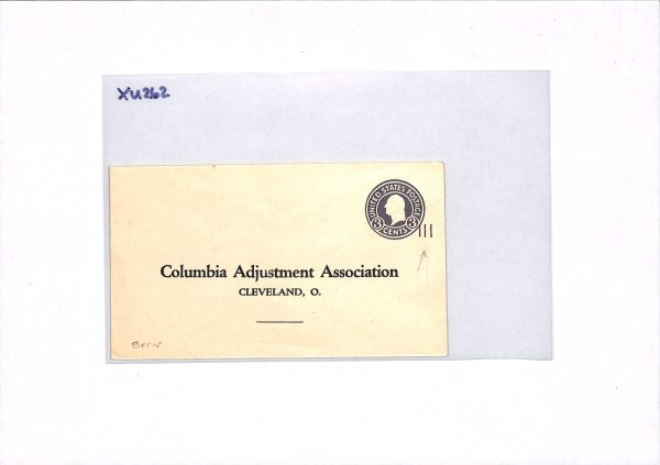 USA Cover ERROR *DISPLACED SURCHARGE* OVERPRINTPostal Stationery 3c/2c XU262 - Image 5
