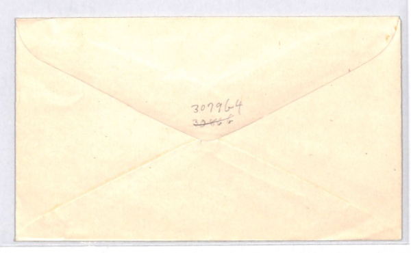 USA Cover Postal Stationery 2c ERROR ALBINO DIE Unused XU261 - Image 4
