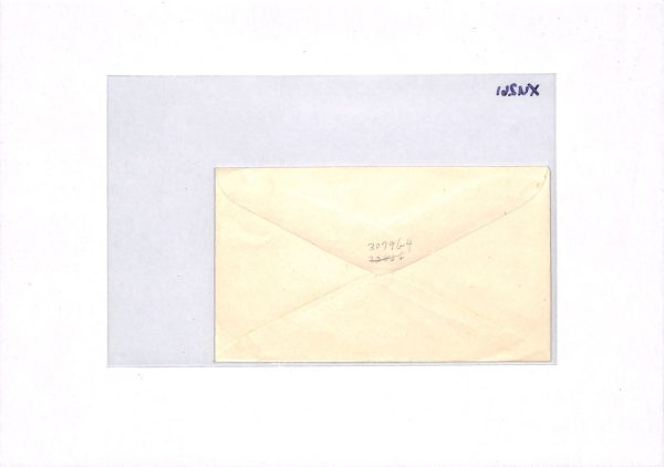 USA Cover Postal Stationery 2c ERROR ALBINO DIE Unused XU261 - Image 6