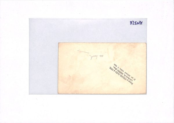 USA Cover Postal Stationery 2c ERROR MISPLACED DIE BACK Unused XU258 - Image 7