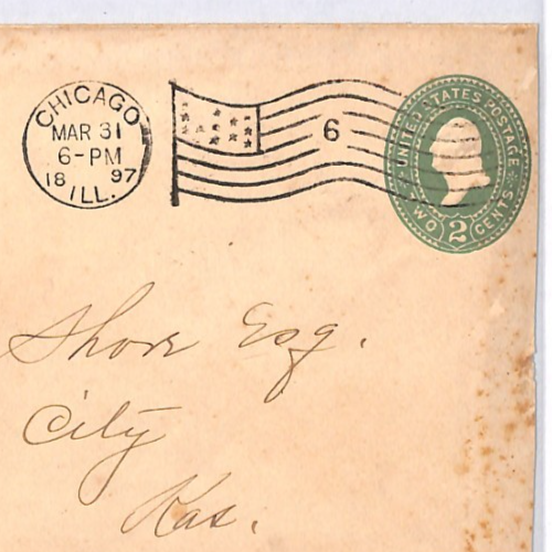 USA ELEPHANT Illustrated 1897 Cover *Hamlin Wizard Oil* Advert Stationery YH357 - Image 5