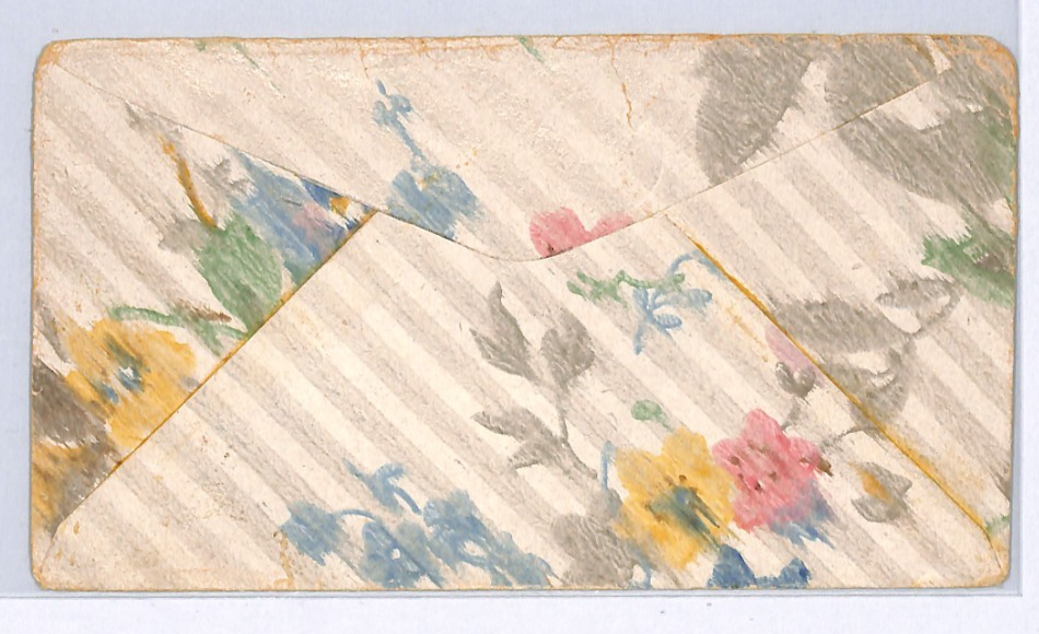 USA HAND-PAINTED Flowers TRANSATLANTIC Cover SEA POST SS EUROPA 1930 Texas XK191 - Image 4