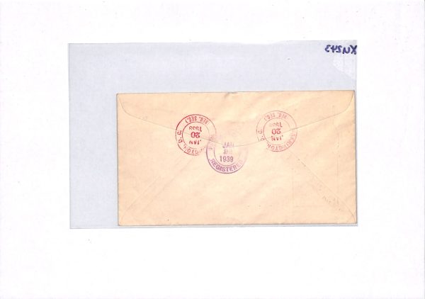 USA Prexie FDC 1939 PRESIDENTIAL Series COIL STAMPS Washington ILLUSTRATED XU243 - Image 5