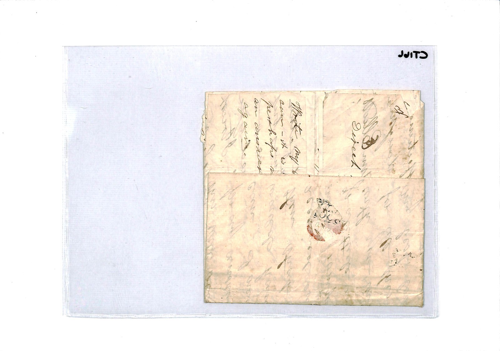 USA TRANSATLANTIC GB Cover 1833 Liverpool Ship Letter HACKLETON Northants CT166 - Image 10