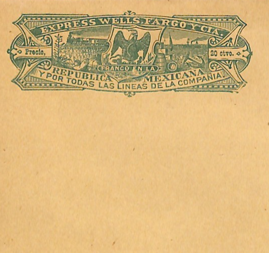 USA WELLS FARGO Postal Stationery ADVERT 4c Scott.U255 Unused Cover VM19 - Image 3