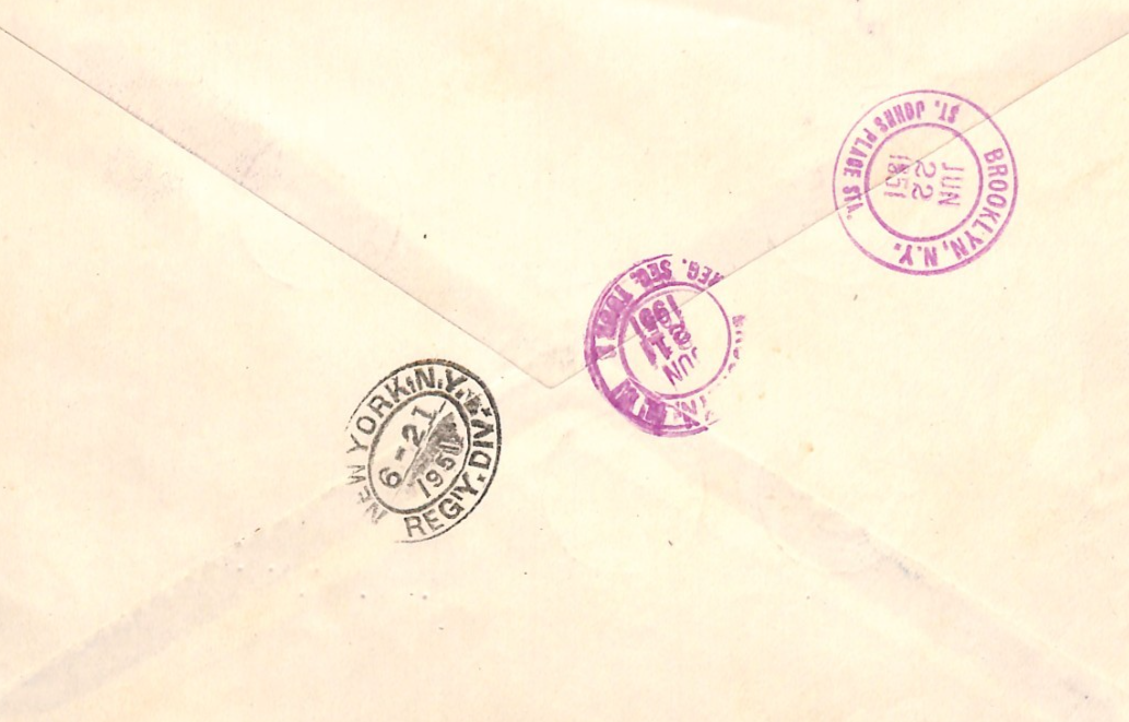 YUGOSLAVIA 1951 FDC Air Mail 100d Grey HIGH VALUE Zagreb Croatia Reg Cover YW469 - Image 8
