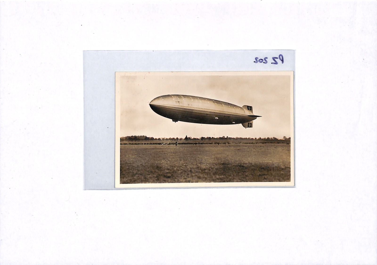ZEPPELIN *Hindenburg* (LZ.129) Card 6pf HINDENBURG STAMP *Red Cachet* CTO PZ202 - Image 13