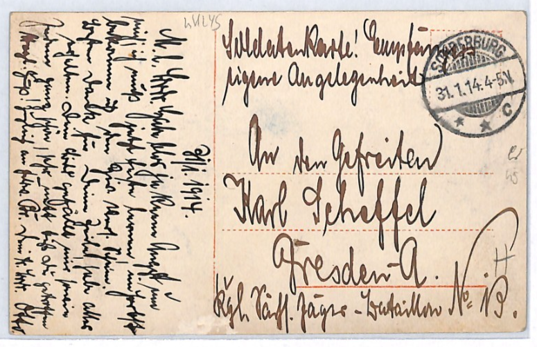 ZEPPELIN Marine Luftschiff L1 (LZ.14) Postcard *Heligoland* 1913 Flight RP PZ131 - Image 4