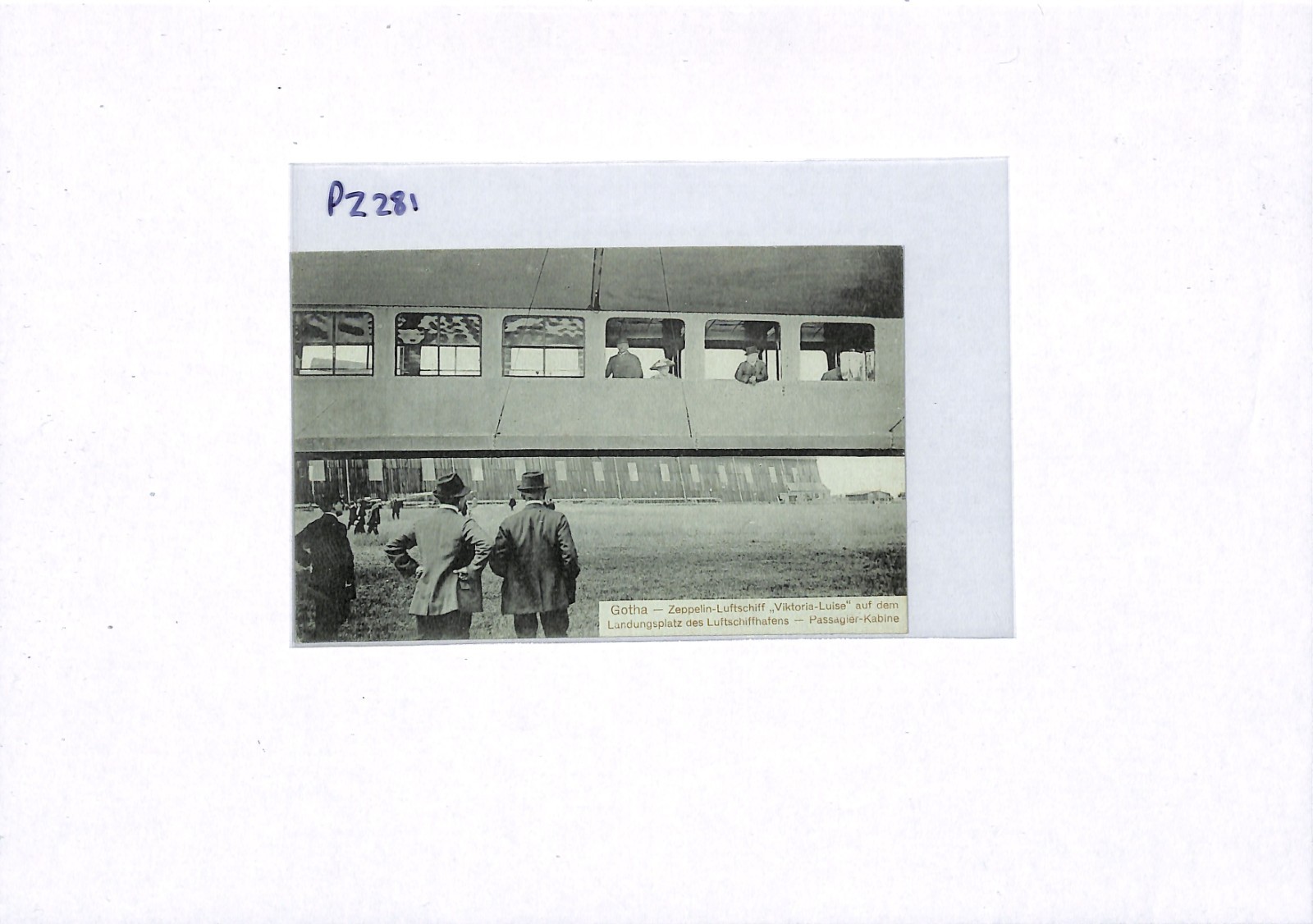 ZEPPELIN *Viktoria-Luise* (LZ.11) GONDOLA Postcard Gotha Germany {samwells}PZ281 - Image 12