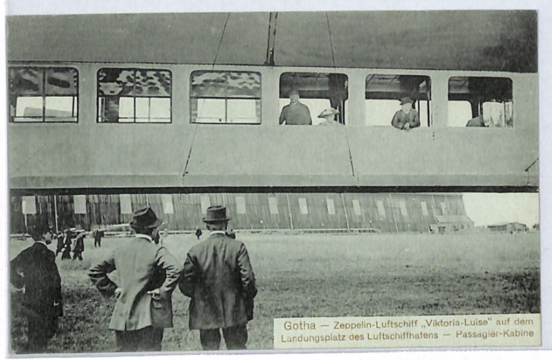 ZEPPELIN *Viktoria-Luise* (LZ.11) GONDOLA Postcard Gotha Germany {samwells}PZ281