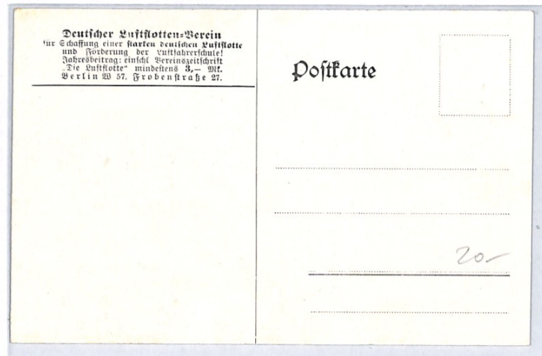 ZEPPELIN *Warship Escort* Postcard Germany WW1 PROPAGANDA Art AIRSHIP PZ338 - Image 3